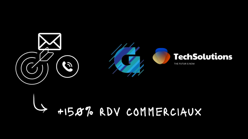 Cas Client : Comment nous avons aidé TechSolutions à augmenter ses prises de RDV de +150% et son taux de conversion de +20% grâce à une approche multicanal structurée